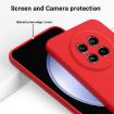 Realme Narzo 70x Red Liquid Silicone Dropproof Phone Case - 6