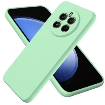 Realme P1 Pro Green Liquid Silicone Dropproof Full Coverage Case - 1