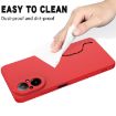 Realme 12 Lite Red Liquid Silicone Dropproof Full Coverage Phone Case - 8