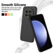 Realme 13 Pro/13 Pro+ 5G Black Liquid Silicone Dropproof Phone Case - 4