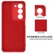 Realme P3x Red Liquid Silicone Dropproof Full Coverage Phone Case - 6