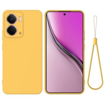 Realme P3 5G/Narzo 80x 5G Yellow Silicone Dropproof Phone Case - 1