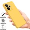 Realme 14/14T 5G Yellow Liquid Silicone Dropproof Phone Case - 2