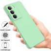 Realme C75/C73 5G Green Liquid Silicone Dropproof Full Coverage Case - 2