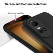 OPPO Reno10/Reno10 Pro Black Liquid Silicone Dropproof Phone Case - 3
