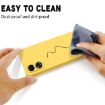 OPPO A58 4G Yellow Liquid Silicone Dropproof Full Coverage Case - 8