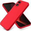 OPPO A58 4G Red Liquid Silicone Dropproof Full Coverage Phone Case - 1
