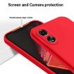 OPPO A58 4G Red Liquid Silicone Dropproof Full Coverage Phone Case - 4