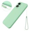 OPPO A58 4G Green Liquid Silicone Dropproof Full Coverage Phone Case - 7