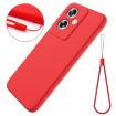 OPPO A79 Red Liquid Silicone Dropproof Full Coverage Phone Case - 2