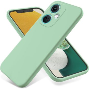 OPPO K11 5G Green Liquid Silicone Dropproof Full Coverage Case - 1