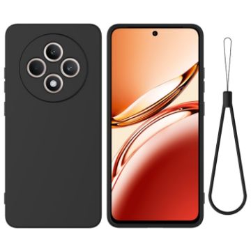 OPPO F27 5G Black Liquid Silicone Dropproof Full Coverage Case - 1