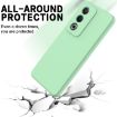 OPPO A3 Pro 5G India Green Liquid Silicone Dropproof Phone Case - 5