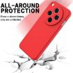 OPPO Find X8 Pro Red Liquid Silicone Dropproof Full Coverage Case - 5