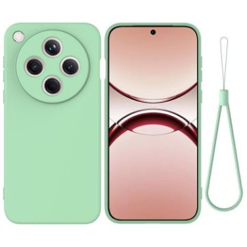 OPPO Find X8 Green Liquid Silicone Dropproof Full Coverage Case - 1