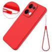 OPPO Reno13 5G Red Liquid Silicone Dropproof Full Coverage Case - 7