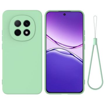 OPPO F29 Pro 5G Green Liquid Silicone Dropproof Full Coverage Case - 1