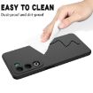 OPPO A5 4G/5G Black Liquid Silicone Dropproof Full Coverage Case - 8