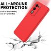 OPPO A5 4G/5G Red Liquid Silicone Dropproof Full Coverage Phone Case - 5