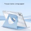 iPad Pro 13 2024 Pink Magnetic Split Leather Smart Case - 6