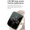T20 1.96" IP67 Waterproof Smart Watch, Bluetooth Call, Heart Rate Monitor - 4