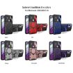 Moto G30/G20/G10 Red CD Texture Camshield Magnetic Holder Case - 2
