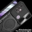 Moto G30/G20/G10 Purple CD Texture Camshield Magnetic Case - 6