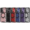 Moto G05 Pink Camshield Case with Magnetic Holder & CD Texture - 2