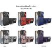 OPPO A17 4G Red CD Texture Camshield Magnetic Holder Case - 2