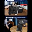 OPPO A17 4G Red CD Texture Camshield Magnetic Holder Case - 6