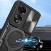 OPPO A78 4G Purple Camshield Magnetic Holder Phone Case - 7