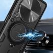 OPPO Reno12 F 5G Silver Camshield Magnetic Holder Phone Case - 4