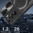 OPPO Reno12 5G Blue Camshield Magnetic Holder Phone Case Global CD Texture - 7
