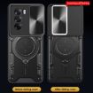 OPPO Reno12 5G Silver Case: CD Texture, Sliding Camshield, Magnetic Holder - 6