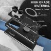 OPPO Find X8 Blue Camshield Magnetic Holder Phone Case with CD Texture - 3
