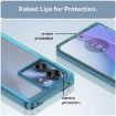 Motorola Edge 2023 Global Acrylic TPU Phone Case - Transparent Blue - 6