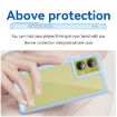 Motorola Moto G85 Blue Acrylic Hybrid TPU Phone Case - Colorful Series - 4