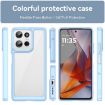 Motorola Moto G75 5G Blue Acrylic Hybrid TPU Phone Case - 2