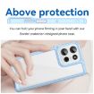 Motorola Moto G75 5G Blue Acrylic Hybrid TPU Phone Case - 4