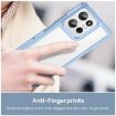 Motorola Moto G75 5G Blue Acrylic Hybrid TPU Phone Case - 5