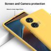 Motorola S50 Neo Yellow Liquid Silicone Dropproof Full Coverage Case - 4
