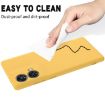 Motorola S50 Neo Yellow Liquid Silicone Dropproof Full Coverage Case - 7