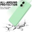 Moto G35 Green Silicone Dropproof Full Coverage Case - Solid Color - 5