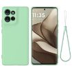 Moto G Play 2025 Green Silicone Dropproof Full Coverage Case - 1