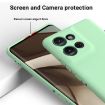 Moto G Play 2025 Green Silicone Dropproof Full Coverage Case - 4