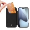 iPhone 17 Pro DUX DUCIS Skin Pro Flip Leather Case - Black - 3