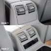 Mercedes-Benz CLS W218 Rear Air Conditioner Outlet Panel Black Standard - 6