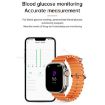 WS-E9 Ultra 2.2" IP67 Waterproof Smart Watch with Heart Rate/NFC - Orange - 7