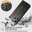 Vivo S30 Pro Mini Green Leather Phone Case - Oil Wax Crazy Horse Texture - 8