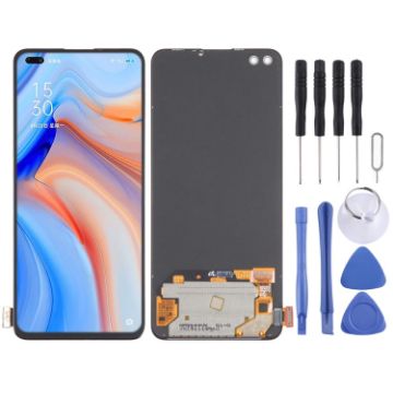OPPO Reno4 5G Original Super AMOLED LCD Screen with Digitizer Assembly - 1